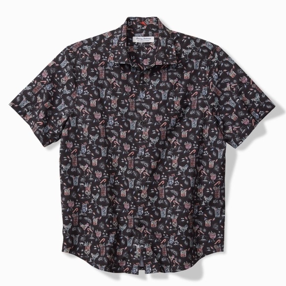 Tommy Bahama Other - Tommy Bahama Men's Bahama Coast Boozy Nights IslandZone Shirt Small NWT